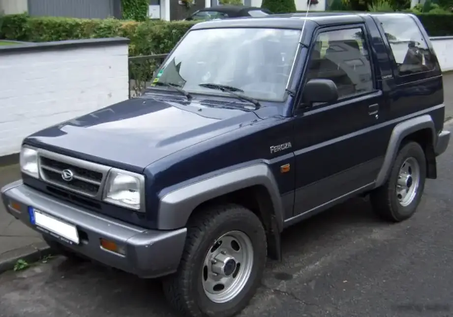 1988-1998 Daihatsu Feroza Hard Top (F300) 1.6 i 16V (95 Hp)