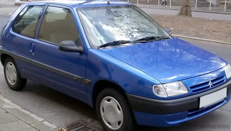 1996-1999 Citroen Saxo (Phase I ) 3-door 1.0 (45 Hp)