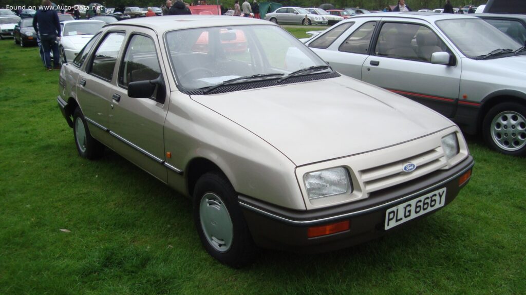 1982-1989 Ford Sierra Hatchback I 1.3 (60 Hp)