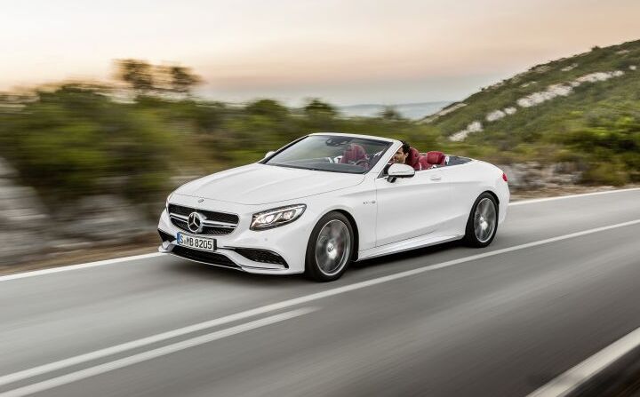 2015-2017 Mercedes-Benz S-class Cabriolet (A217) AMG S 63 V8 (585 Hp) 4MATIC MCT