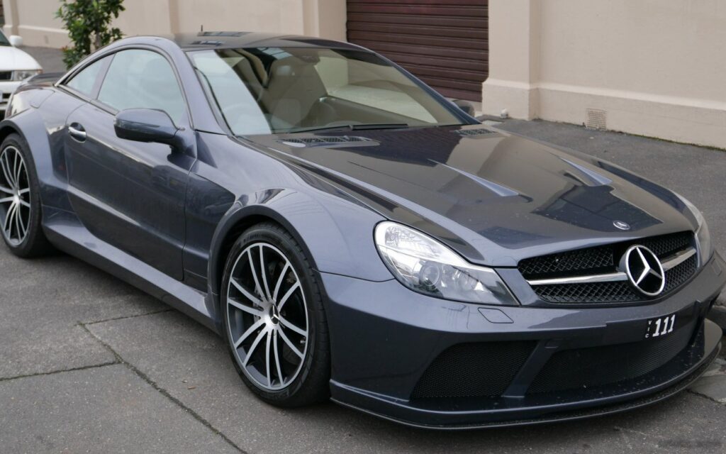 2008-2009 Mercedes-Benz SL Coupe (R230 facelift ) AMG SL 65 Black Series V12 (670 Hp) SPEEDSHIFT