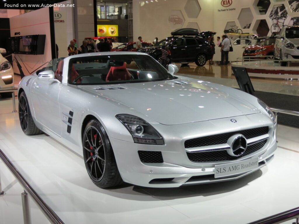 2011-2013 Mercedes-Benz SLS AMG Roadster (R197) 6.2 V8 (571 Hp) AMG SPEEDSHIFT DCT