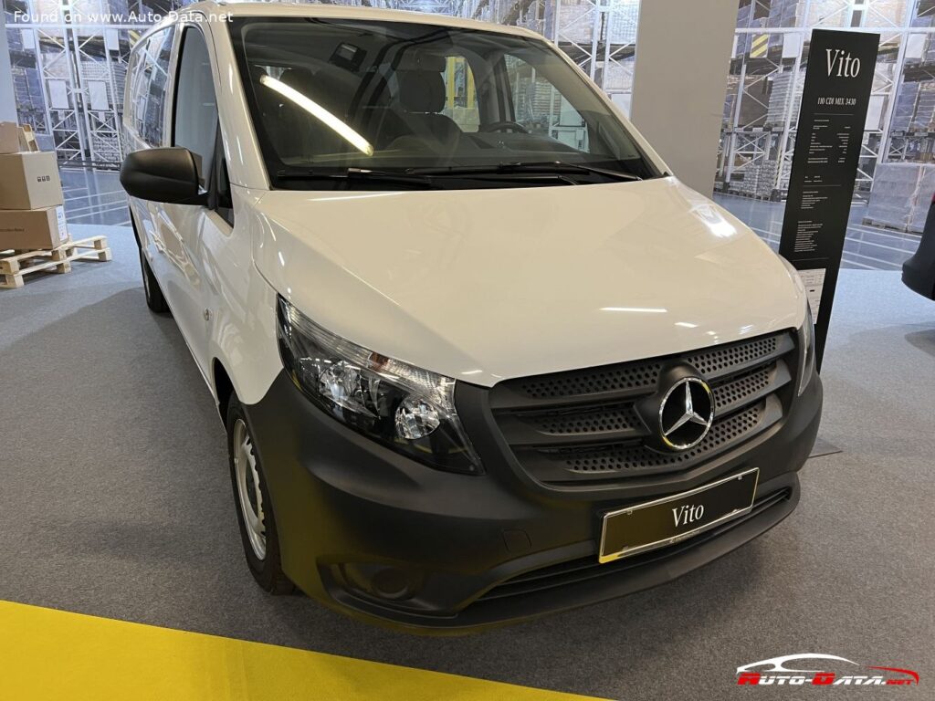 2020-2021 Mercedes-Benz Vito (W447 facelift ) Crew Van Extra Long 110 CDI 1.7 (102 Hp)