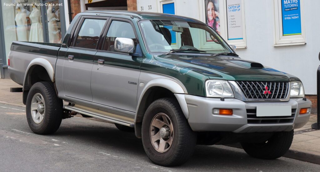 1996-2006 Mitsubishi L200 III Double Cab 2.4 (132 Hp) 4WD
