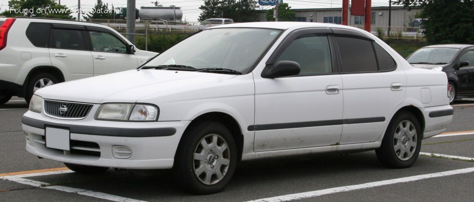 1998 Nissan Sunny (B15) 1.3 i 16V (90 Hp)