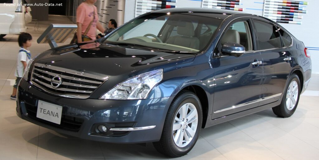 2008-2013 Nissan Teana II 2.5i V6 24V (182 Hp)