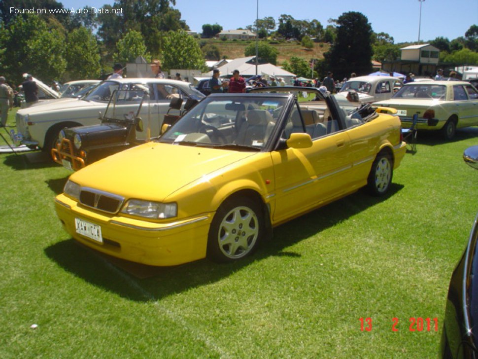 1993-2000 Rover 200 Cabrio (XW) 214 i (103 Hp)