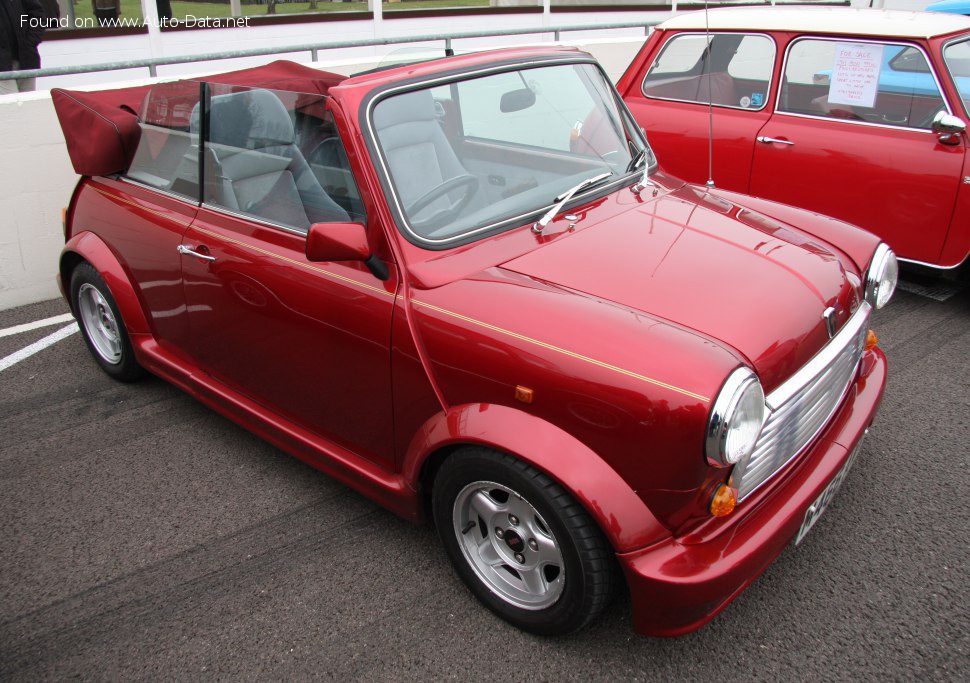 1992-1995 Rover Mini MK I Cabrio 1300 (63 Hp)