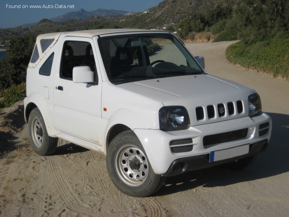 2005-2009 Suzuki Jimny Cabrio III (facelift ) 1.3 VVT (85 Hp) 4WD