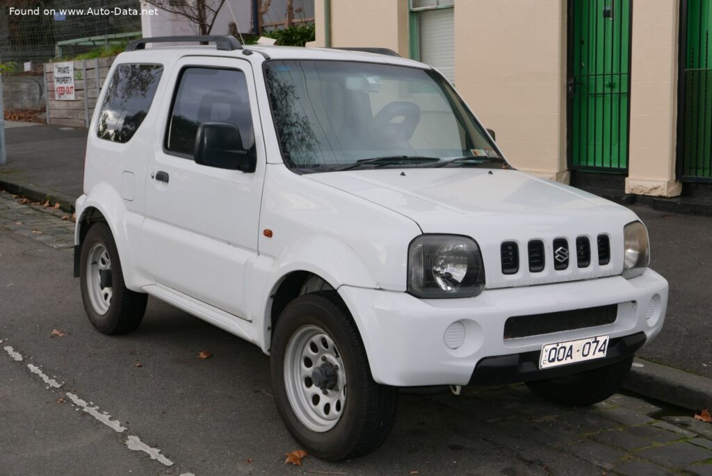 2000-2005 Suzuki Jimny III 0.7 i 12V Turbo (64 Hp)