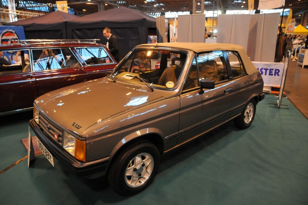 1981-1986 Talbot Samba Cabrio (51E) 1.4 (79 Hp)