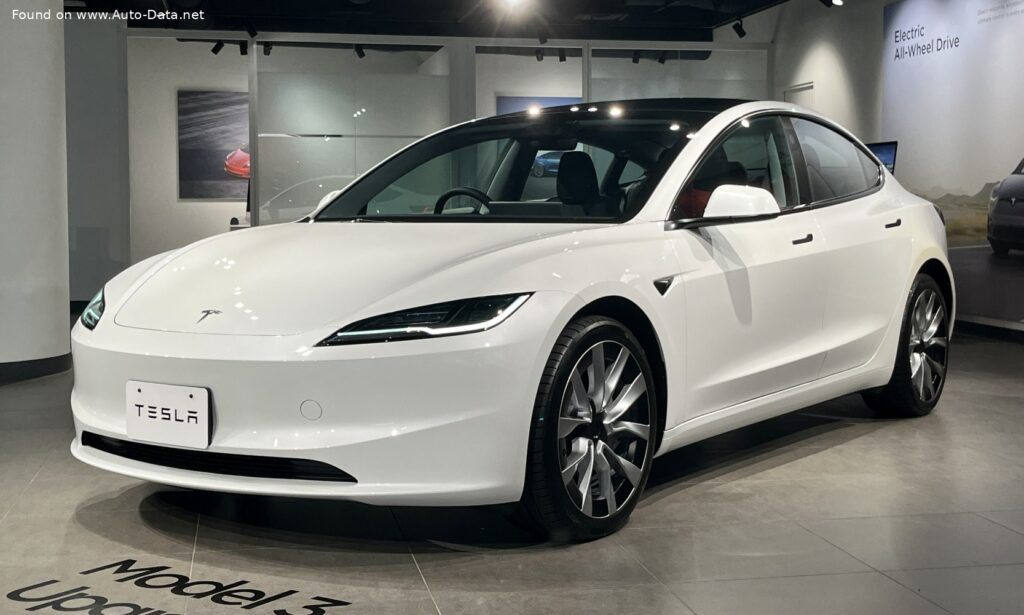 2023-2025 Tesla Model 3 (Highland facelift ) 60 kWh (283 Hp)