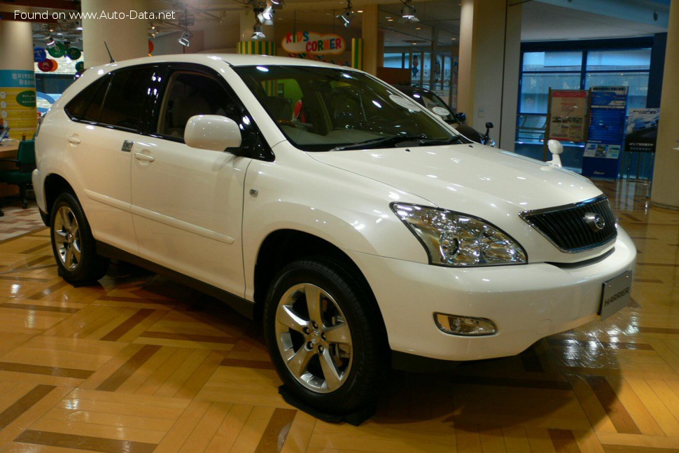 2003-2013 Toyota Harrier II (XU30) 2.4 16V (160 Hp) 4×4 Automatic