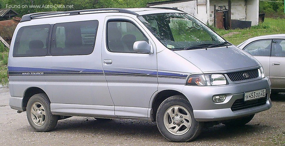 2000-2002 Toyota HiAce Regius 2.7 i (145 Hp)