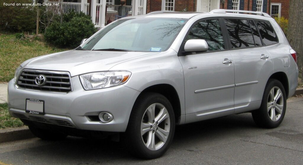 2007-2013 Toyota Highlander II 2.7 (189 Hp) Automatic