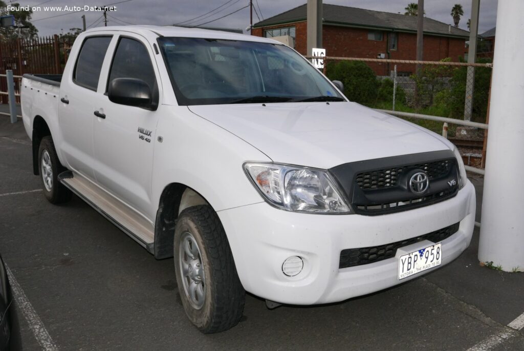 2008-2009 Toyota Hilux Double Cab VII (facelift ) 2.5 D-4D (120 Hp) 4×4