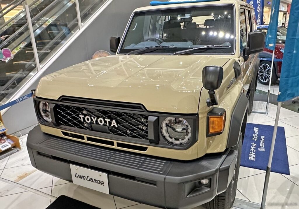 2023 Toyota Land Cruiser (70 Japan) 2.8L (204 Hp) 4WD ECT