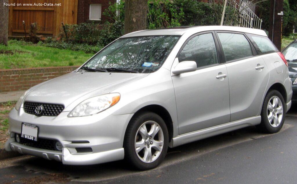 2002-2007 Toyota Matrix (E130) 1.8i 16V (124 Hp) AWD