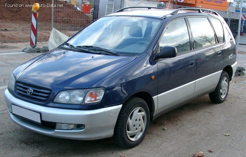 1996-2001 Toyota Picnic (XM1) 2.0 16V (SXM10) (128 Hp)