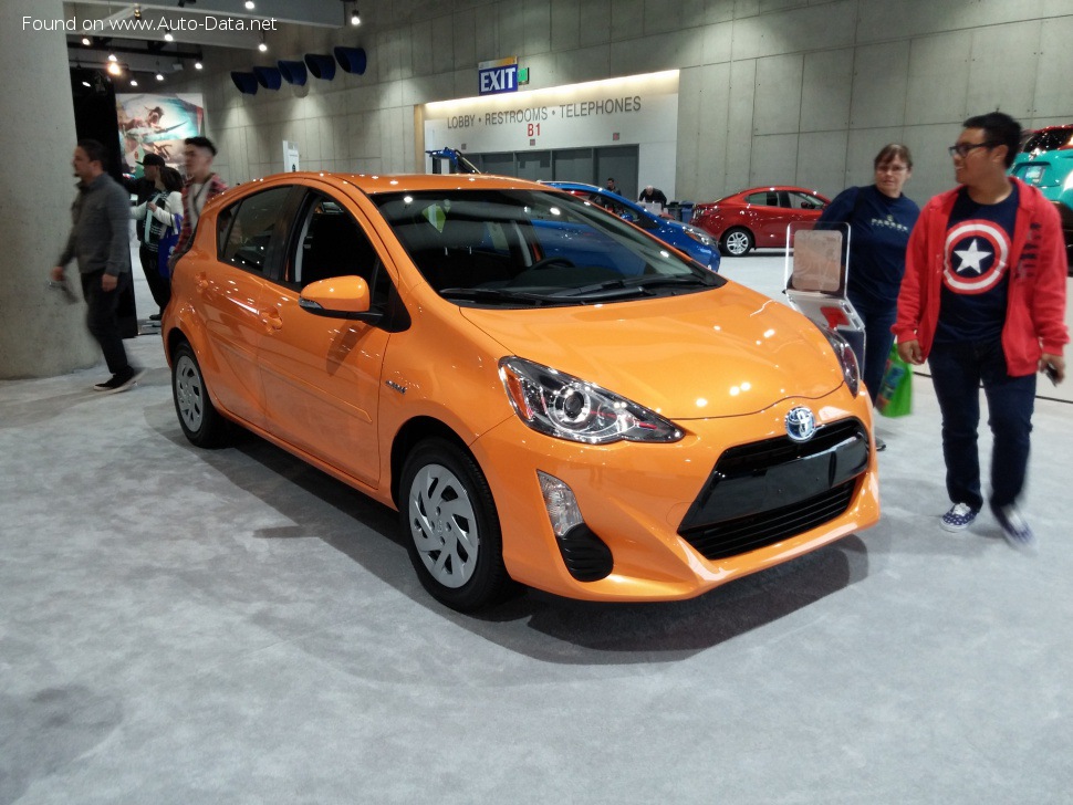 2017-2019 Toyota Prius c 1.5 (101 Hp) Hybrid e-CVT