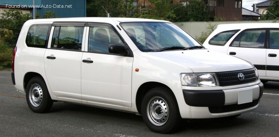 2002-2014 Toyota Probox 1.3 i (88 Hp)