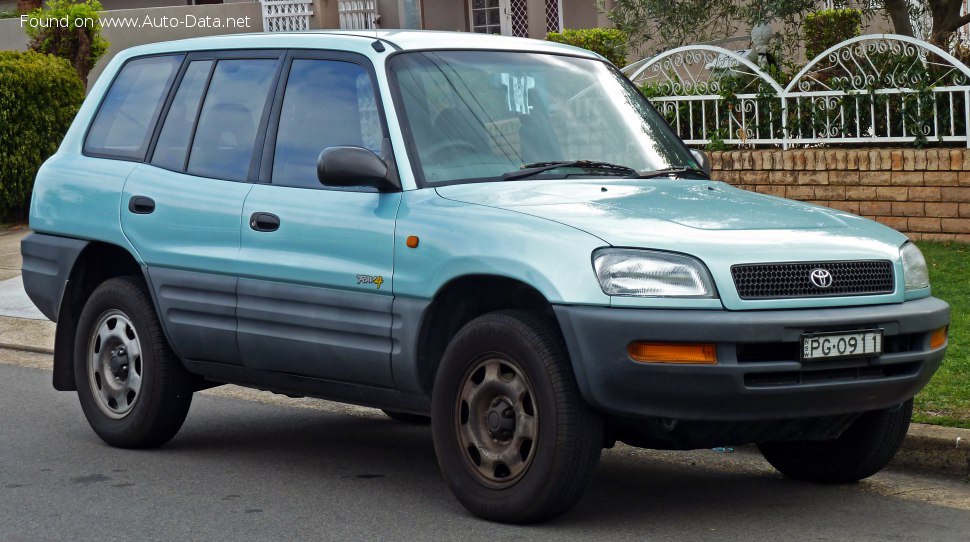 1995-2000 Toyota RAV4 I (XA10) 5-door 2.0i 16V (129 Hp) 4WD