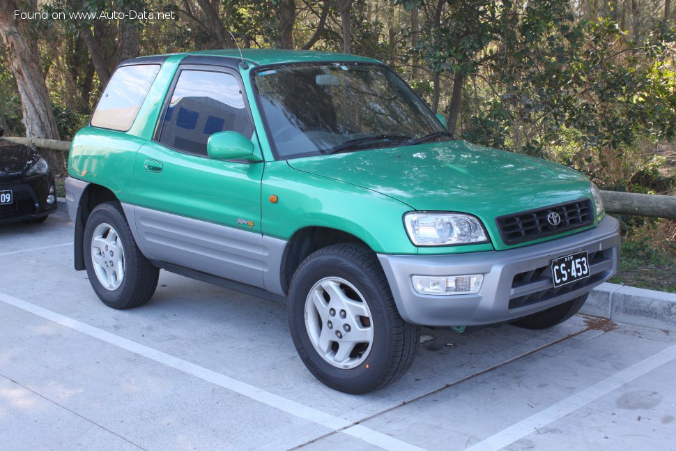1997-2000 Toyota RAV4 I (XA10 facelift ) 3-door 2.0i 16V (126 Hp) 4WD