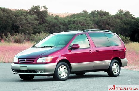 2001-2002 Toyota Sienna 3.0 i V6 24V (213 Hp)