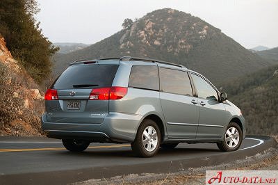 2003-2006 Toyota Sienna II 3.3 i V6 24V (233 Hp)