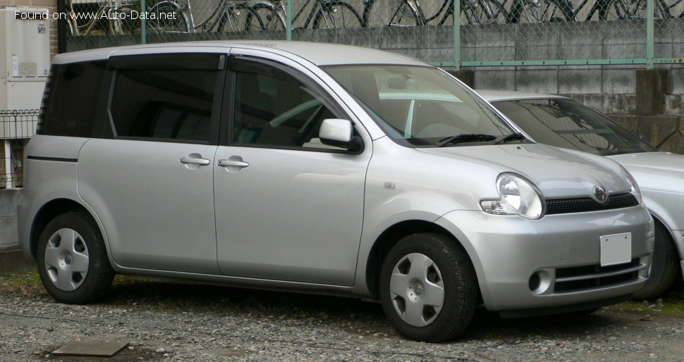 2003-2006 Toyota Sienta I 1.5 i (110 Hp)