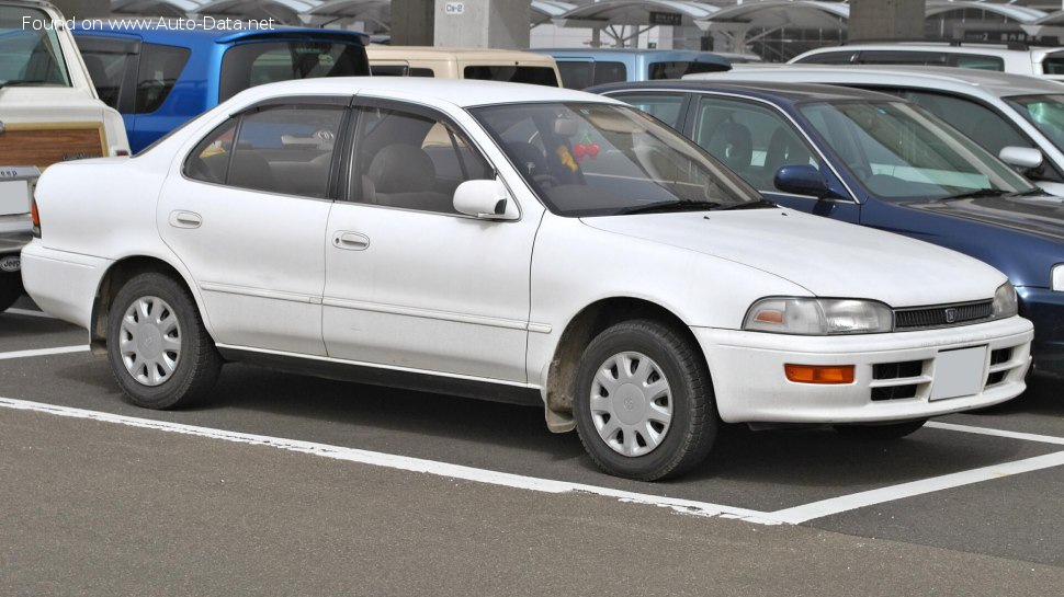1991-1995 Toyota Sprinter 1.3 i (97 Hp)