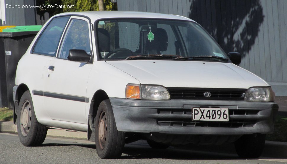 1989-1996 Toyota Starlet IV 1.3 16V (82 Hp)