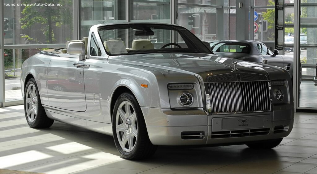 2007-2016 Rolls-Royce Phantom Drophead Coupe 6.75 i V12 (460 Hp) Automatic