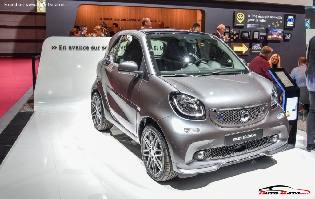 2018-2019 Smart EQ fortwo (C453) 17.6 kWh (82 Hp)