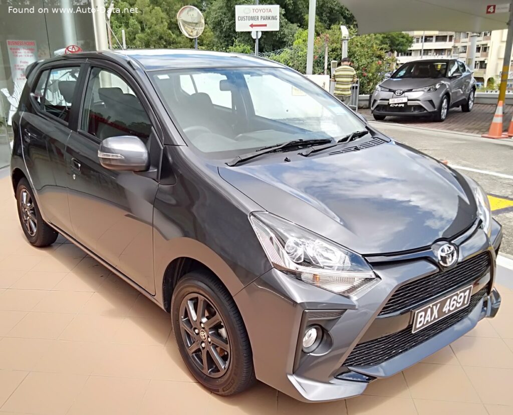 2020 Toyota Wigo (facelift ) 1.0L (67 Hp) Automatic