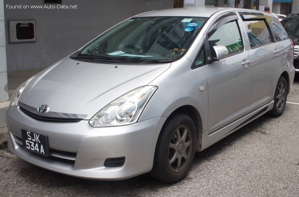 2005-2009 Toyota Wish I (facelift ) 1.8 (125 Hp) 4WD Automatic