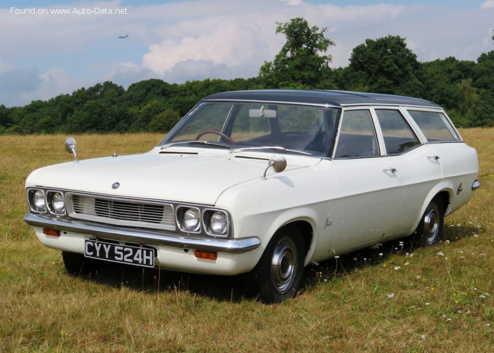 1968-1972 Vauxhall Victor FD Estate 3300 (124 Hp)