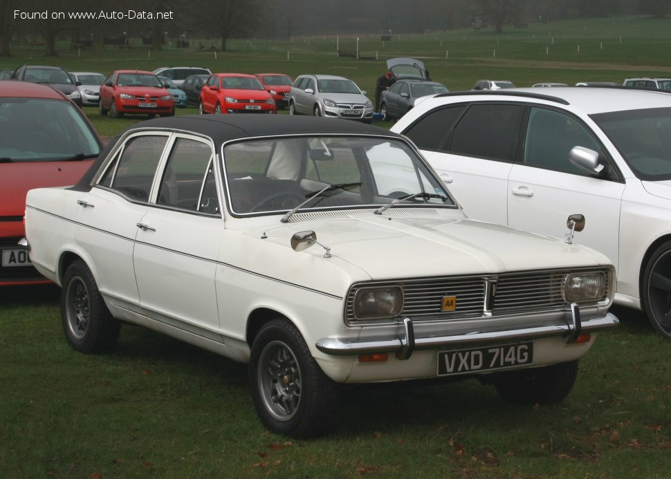 1968-1969 Vauxhall Viva HB 1.2 (57 Hp)